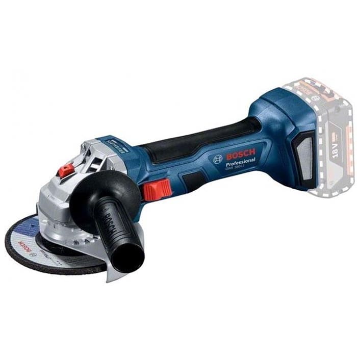 აკ. კუთხსახეხი მანქანა BOSCH GWS 180-Li SOLO - Image 2