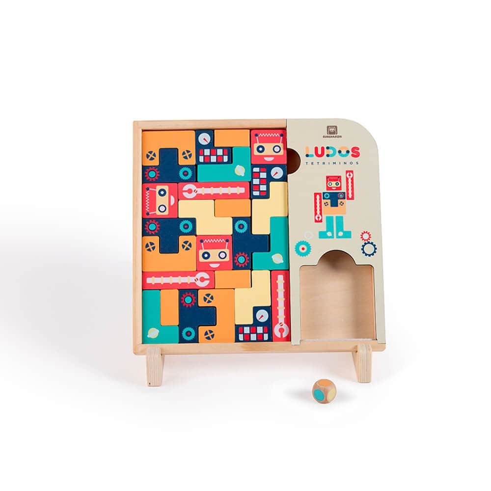 სათამაშო ხის ტეტრისი EurekaKids Tetriminos Game R1589 - Image 2