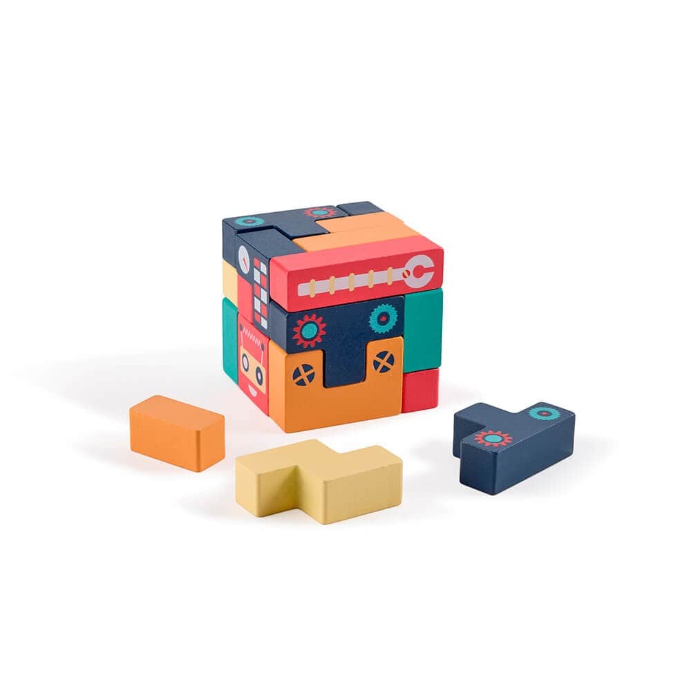 სათამაშო ხის ტეტრისი EurekaKids Tetriminos Game R1589 - Image 4