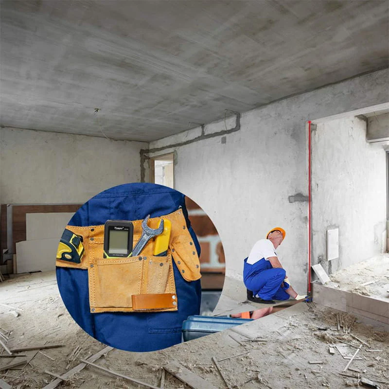 ლაზერული მანძილმზომი HUEPAR LM120M - Image 3