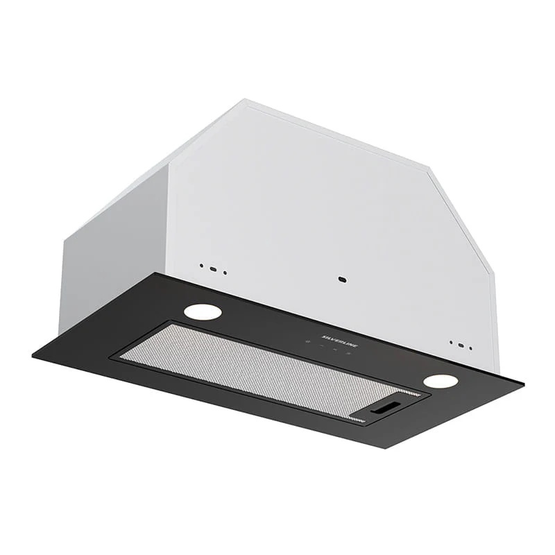 ჩასაშენებელი გამწოვი SILVERLINE 1171 BLACK GLASS