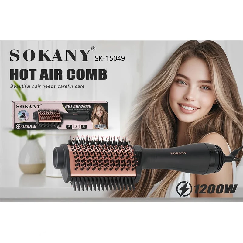 თმის ფენი სავარცხელი Sokany SK-15049