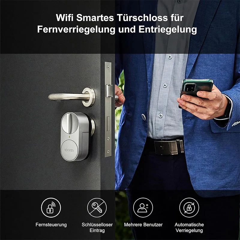 კარის ჭკვიანი საკეტი Xiaomi Lockin G30 3 in 1 - Image 2