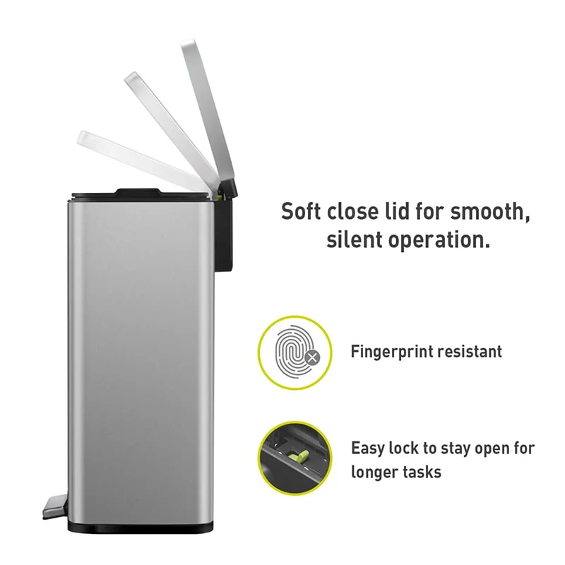 მეტალის ნაგვის ურნა EKO EK9361MMT-30L - Image 6