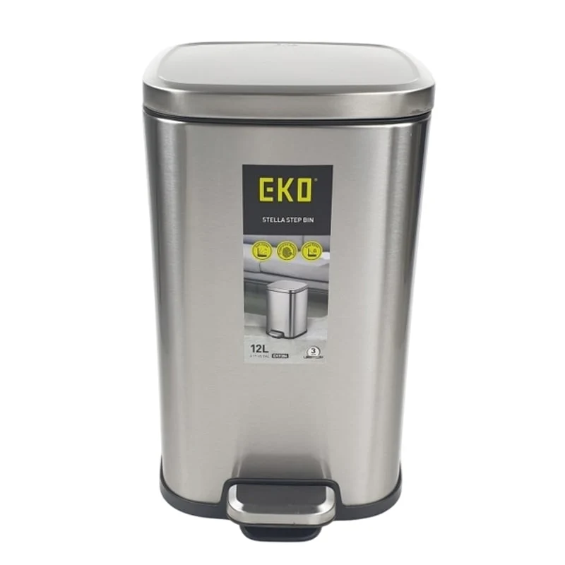მეტალის ნაგვის ურნა EKO EK9384MT-12L