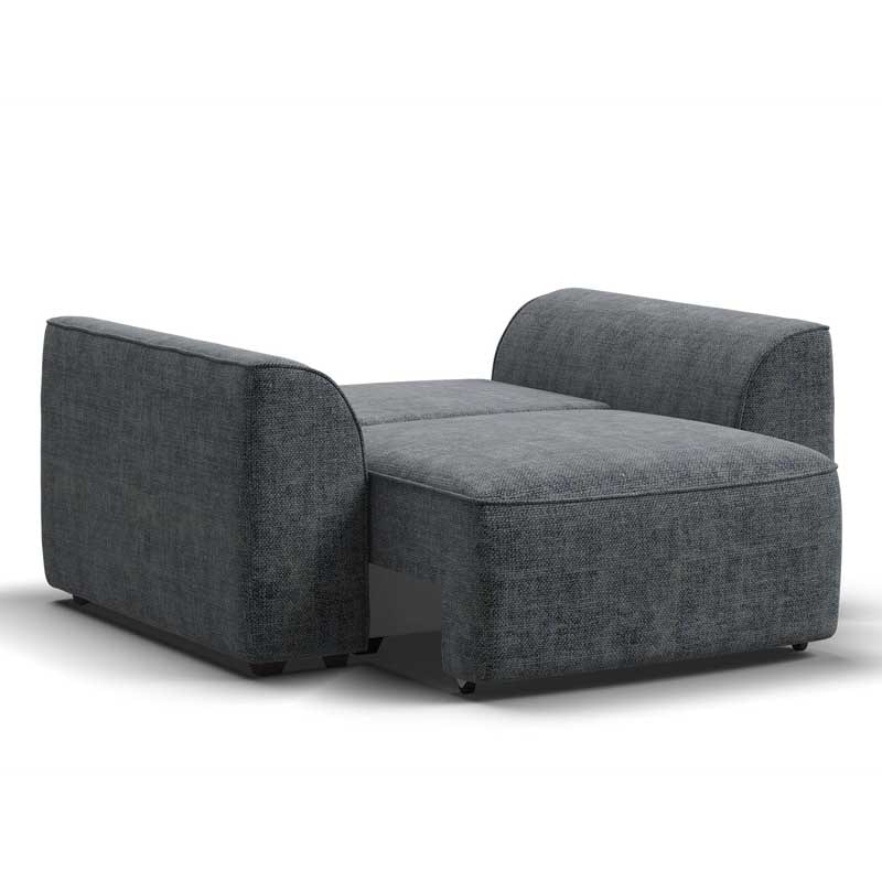 გასაშლელი სავარძელი Larnaca Dark Gray 130x115x82 სმ - Image 6