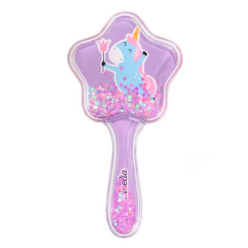 საბავშვო სავარცხელი MARTINELIA GLITTERY HAIR BRUSH UNICORN 20201W - Image 3