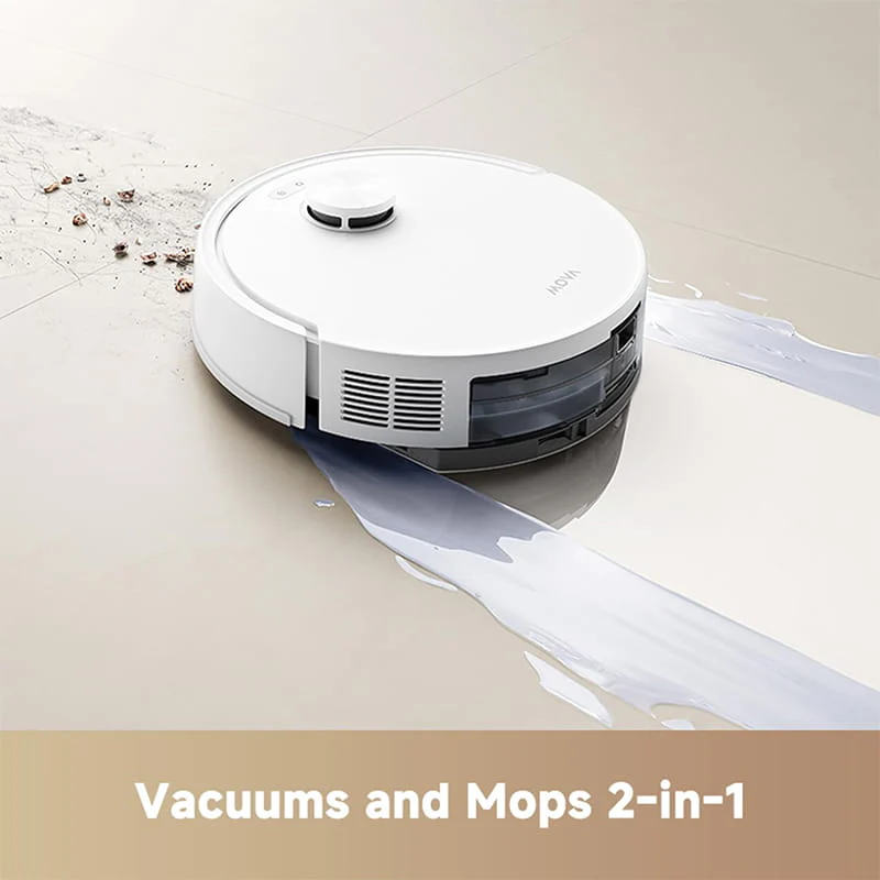 რობოტი მტვერსასრუტი Mova E20s Pro White (RLE23SA) - Image 5