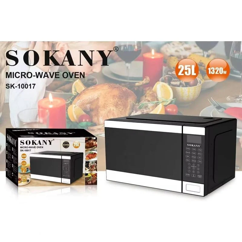 მიკროტალღური ღუმელი Sokany SK-10017 - Image 4