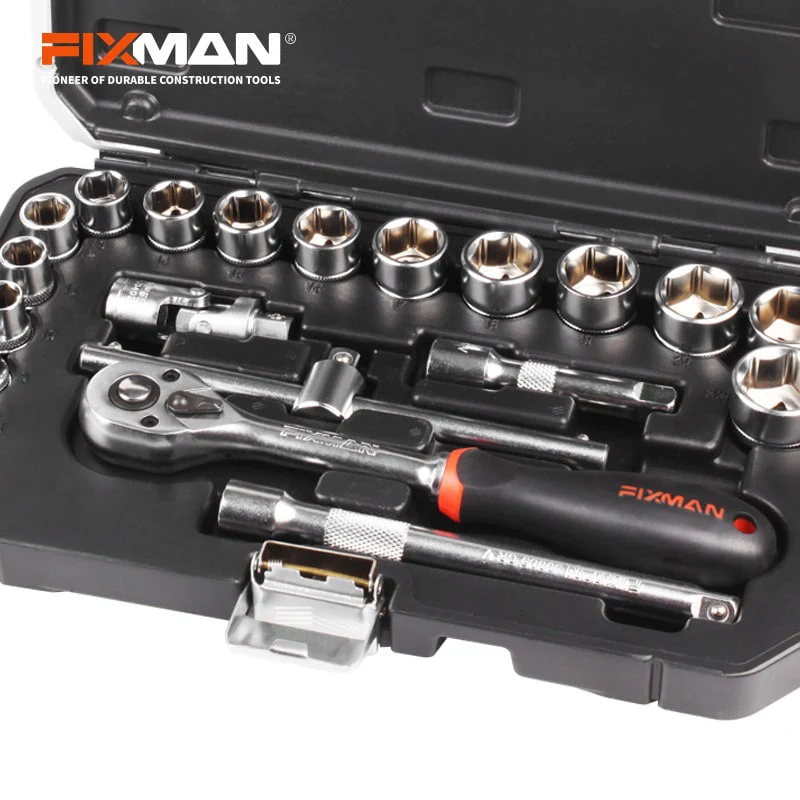 სოკეტების ნაკრები 20ც. Fixman B3020M - Image 2
