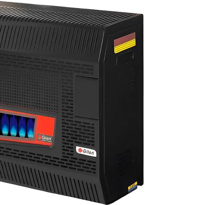 გაზის გამათბობელი 50-60 მ²  GDS-321-C BLACK Glass - Image 3