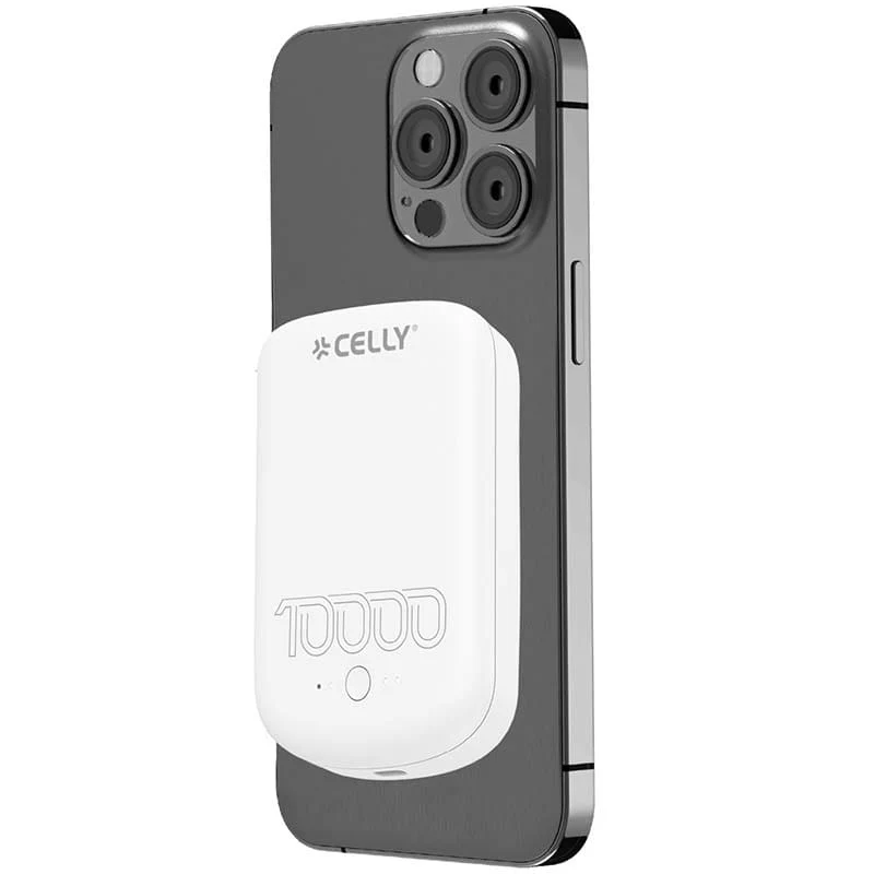 პორტატული დამტენი Celly Grs 10W Wireless Power bank 10000 mAh