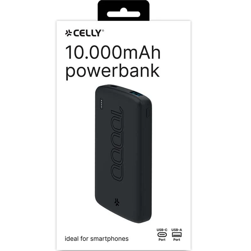 პორტატული დამტენი Celly PBE EVO 10W Power Bank 10000 mAh - Image 2