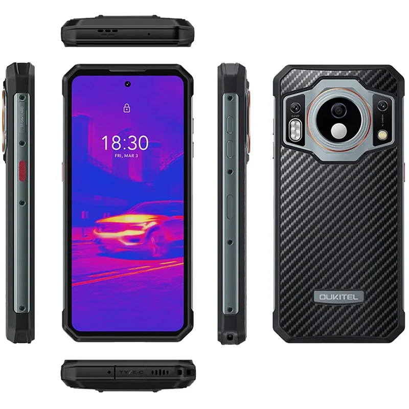 მობილური ტელეფონი OUKITEL WP21 ULTRA თერმული კამერით - Image 4