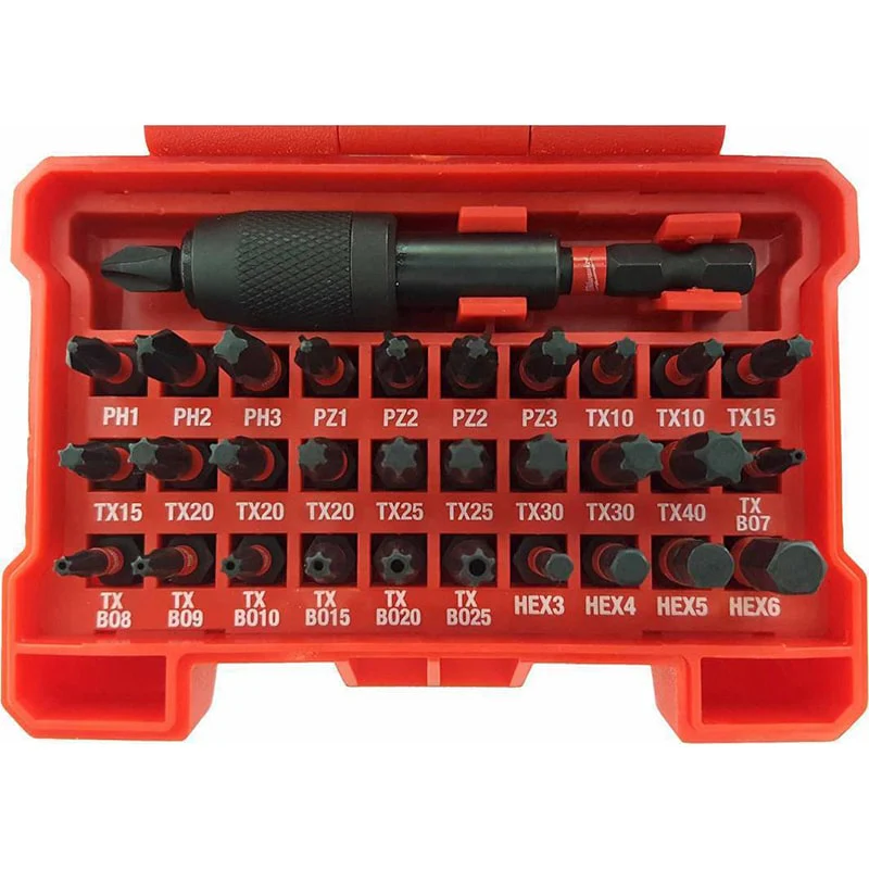 თავაკების ნაკრები (PH/PZ/TX/TX BO) 32ც MILWAUKEE 4932464240 - Image 3