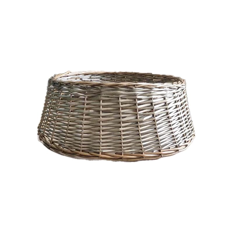 ნაძვის ხის მოწნული კალათა მრგვალი SKIRT-2