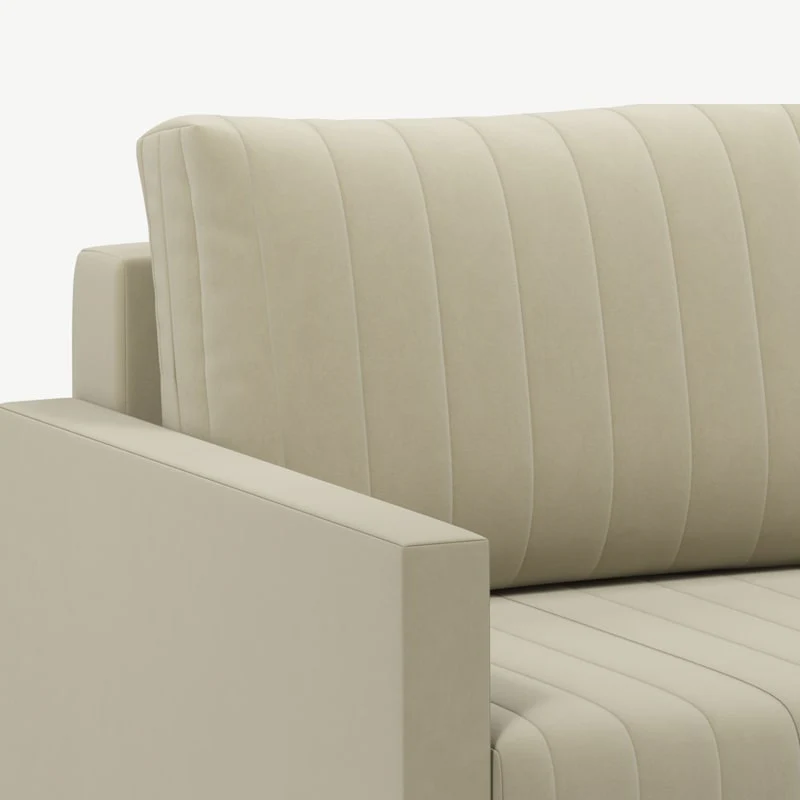 გასაშლელი დივანი Famagusta Cream 220x105x90 სმ - Image 5
