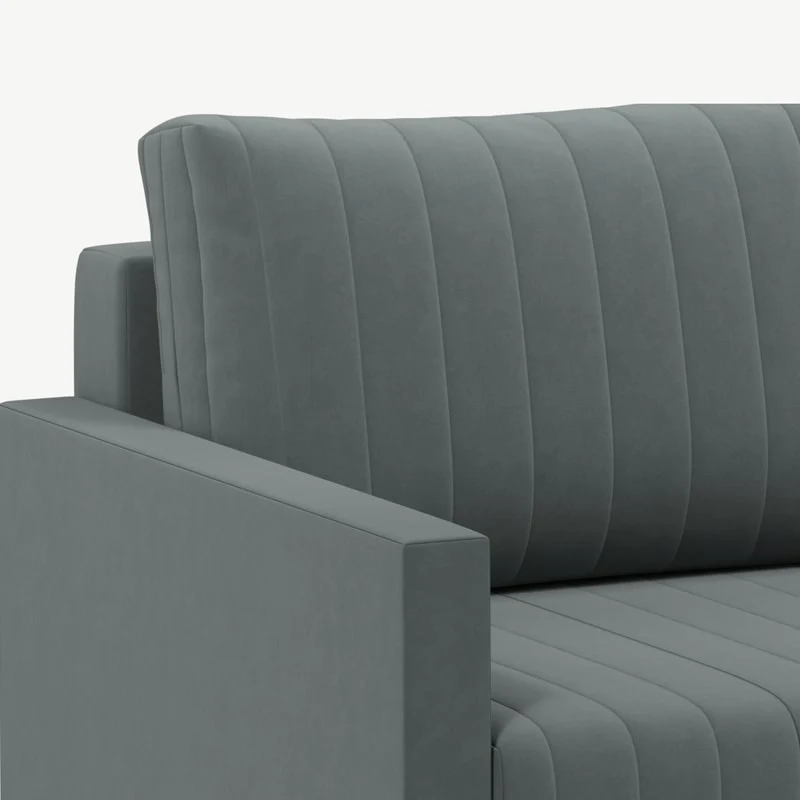 გასაშლელი დივანი Famagusta Gray 220x105x90 სმ - Image 5