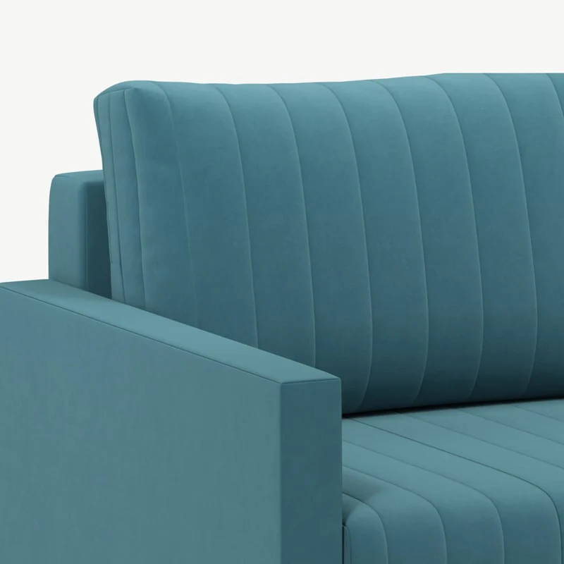 გასაშლელი დივანი Famagusta Turquoise 220x105x90 სმ - Image 5