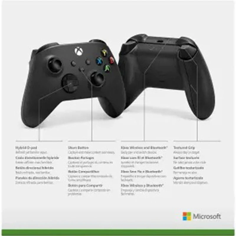 უსადენო ჯოისტიკი Microsoft Xbox Series X/S Wireless Controller Carbon Black - Image 5