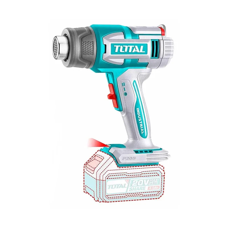 აკ. ფენი ციფრული 20V 30-300℃ / 30-550℃ TOTAL TBLI20035 - Image 2
