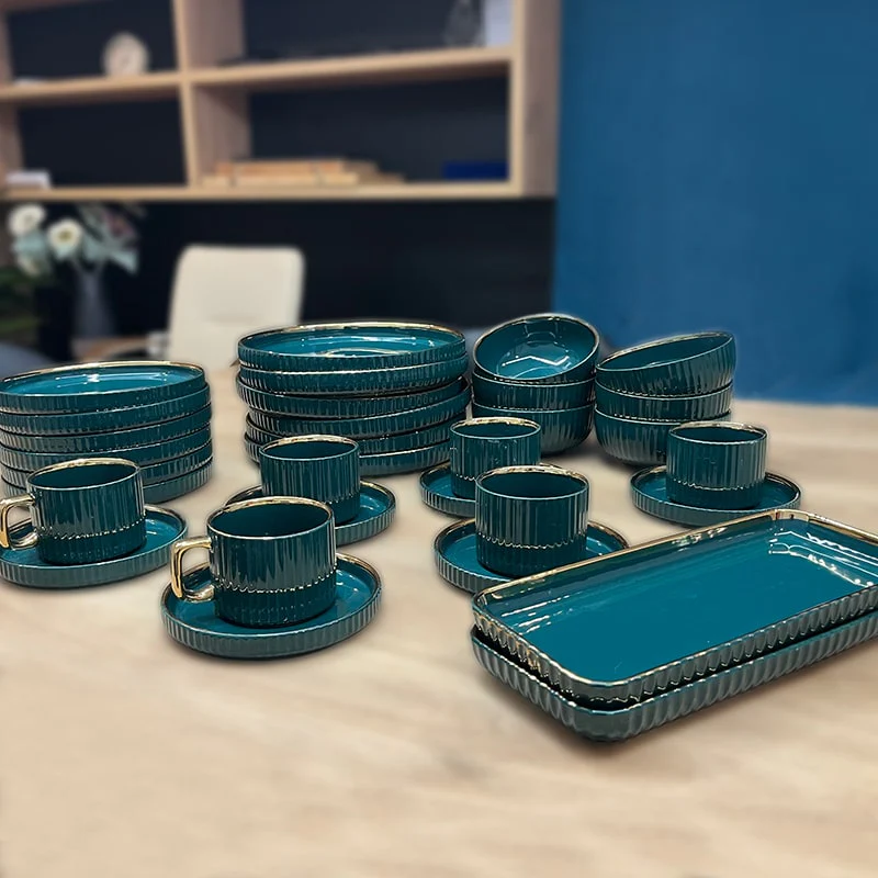 ჭურჭლის ნაკრები 6 პერსონაზე SLG Ceramics YTG32-1 - Image 2