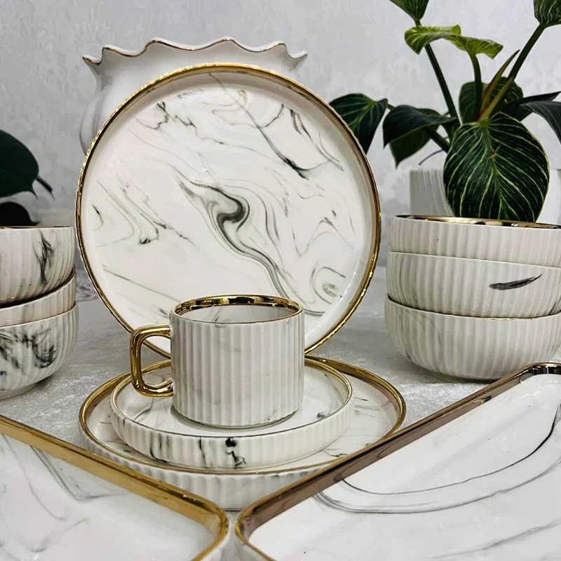 ჭურჭლის ნაკრები 6 პერსონაზე SLG Ceramics YTG32-1 - Image 5