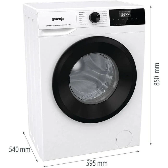 სარეცხი მანქანა 9კგ GORENJE WNHPI94A1PS - Image 2