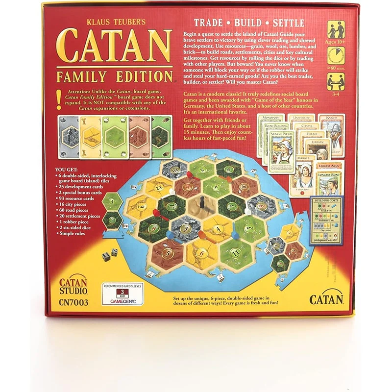 სამაგიდო თამაში CATAN Family Edition - Image 3
