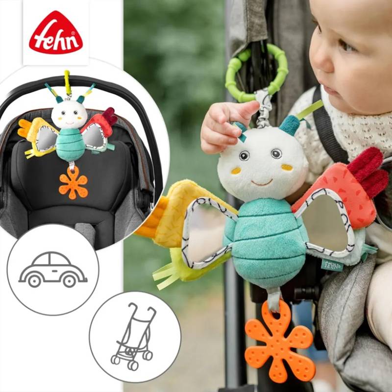 სათამაშო პეპელა Fehn Baby Activity butterfly 049138 - Image 3