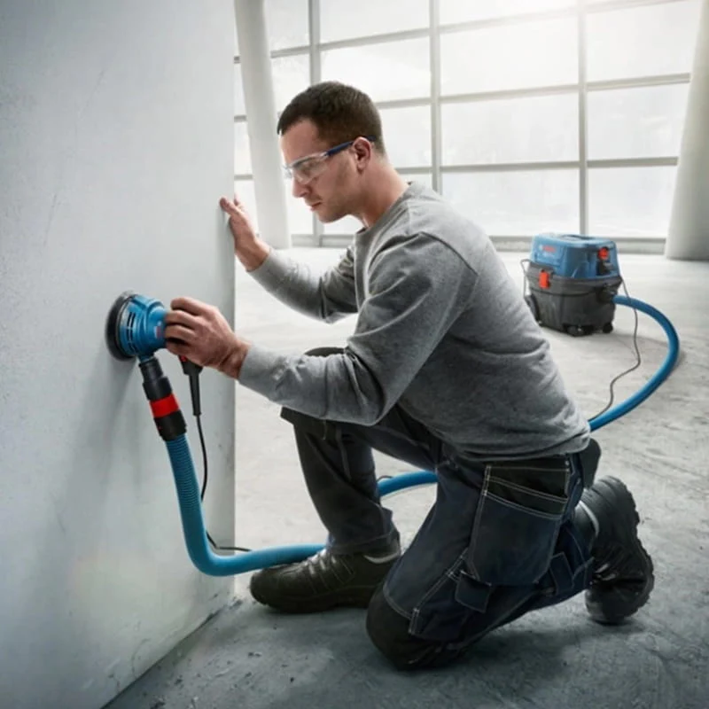 სახეხი მანქანა 290W Bosch GEX 125 - Image 3