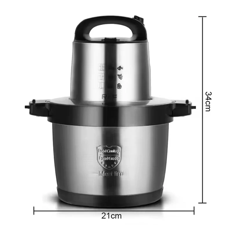 მეტალის ჩოპერი 6ლ HAEGER HG-7008A - Image 4