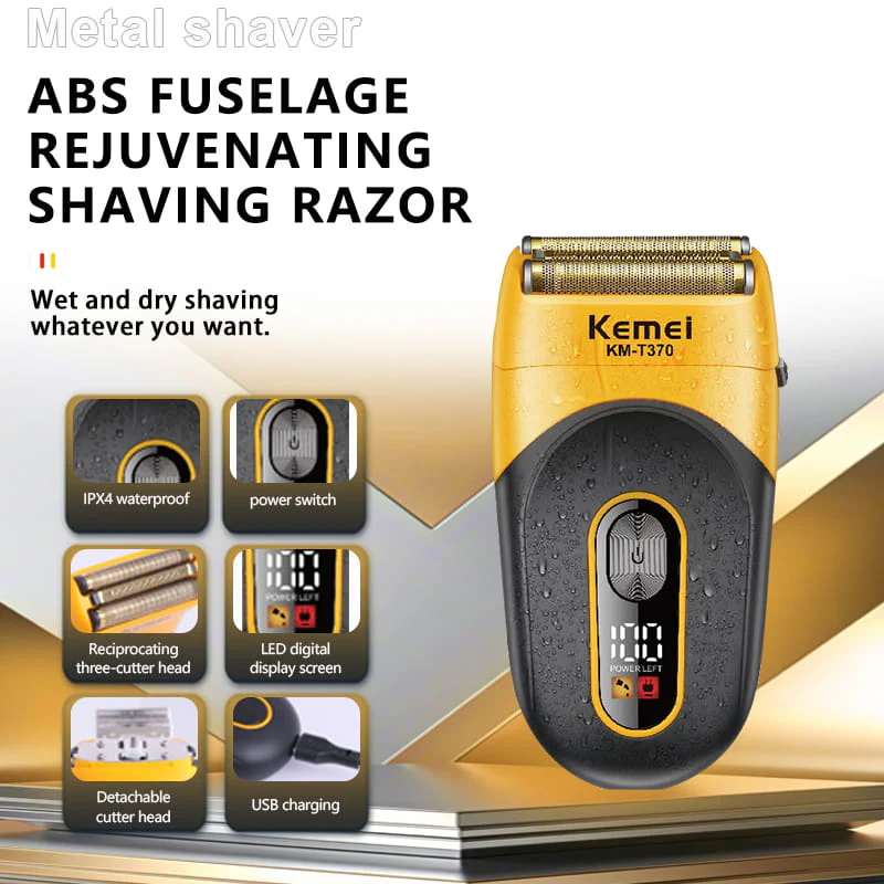 წვერის საპარსი Kemei KM-T370 - Image 4