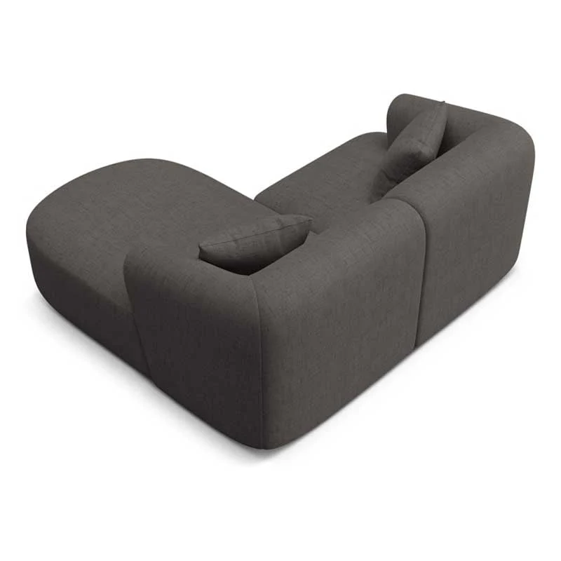 კუთხის დივანი Bergamo Gray 180x156x90 სმ - Image 4