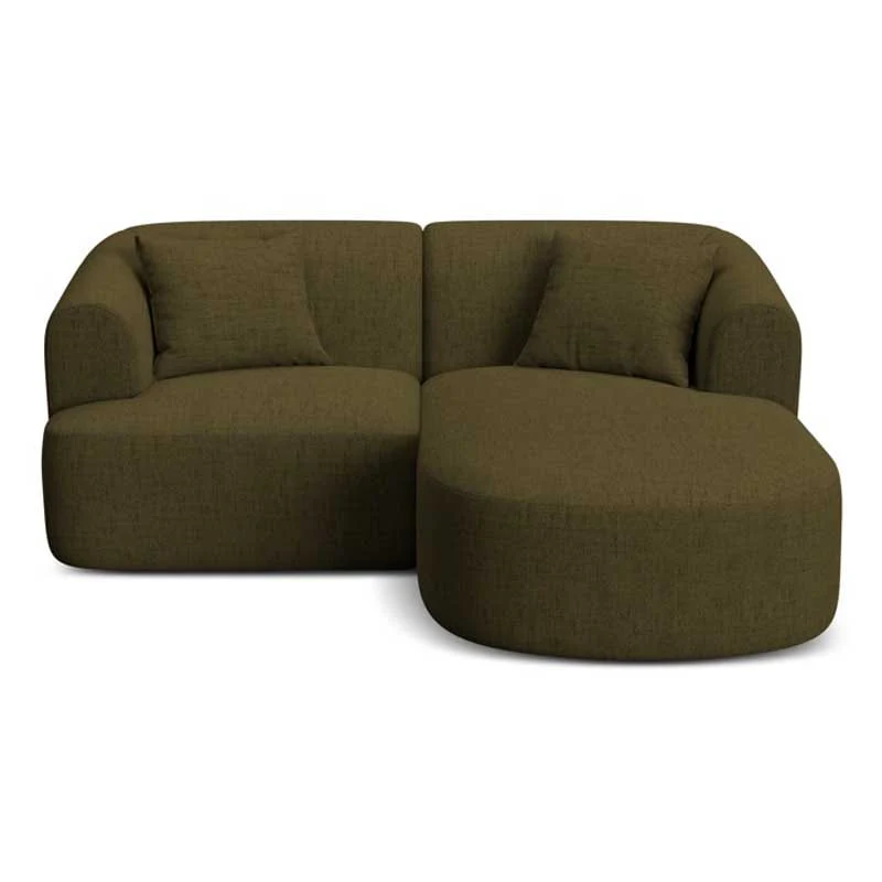 კუთხის დივანი Bergamo Green 180x156x90 სმ - Image 2