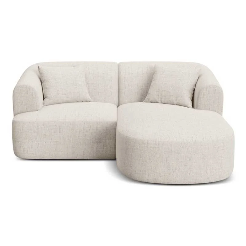 კუთხის დივანი Bergamo Light Beige 180x156x90 სმ - Image 2