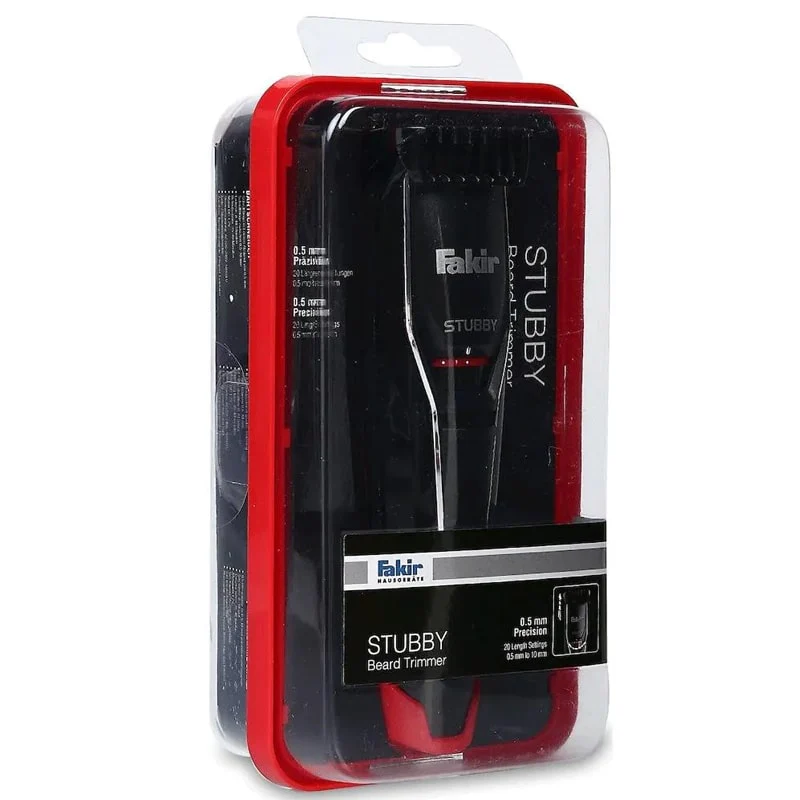 თმის საკრეჭი Fakir STUBBY RED-BLACK 8690394692503 - Image 3