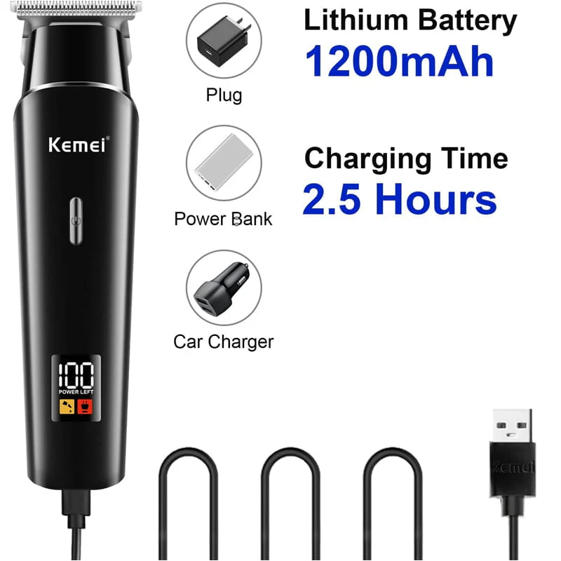 თმის საკრეჭი Kemei KM-1113 - Image 5