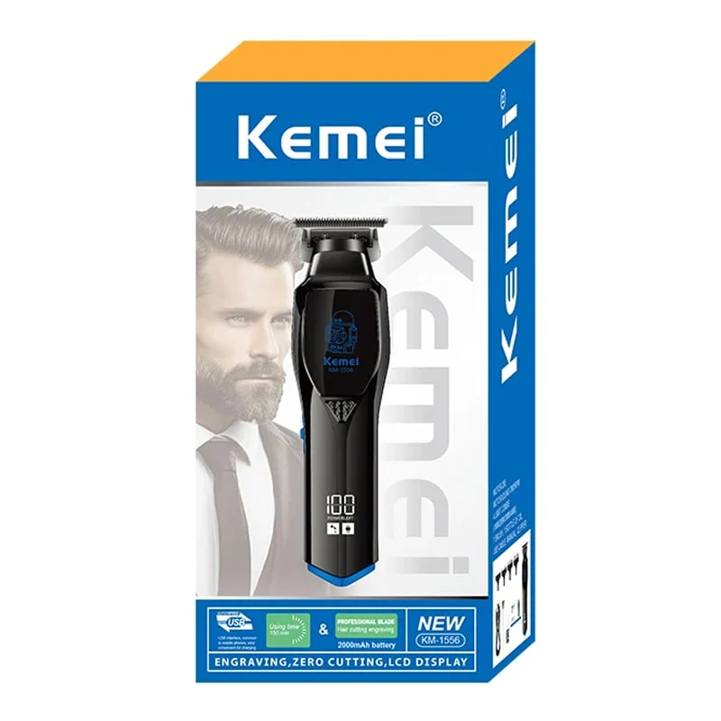 თმის საკრეჭი Kemei KM-1556 - Image 8
