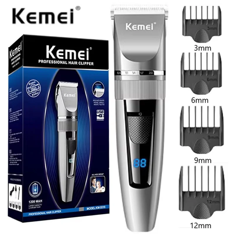 თმის საკრეჭი KEMEI KM-5519