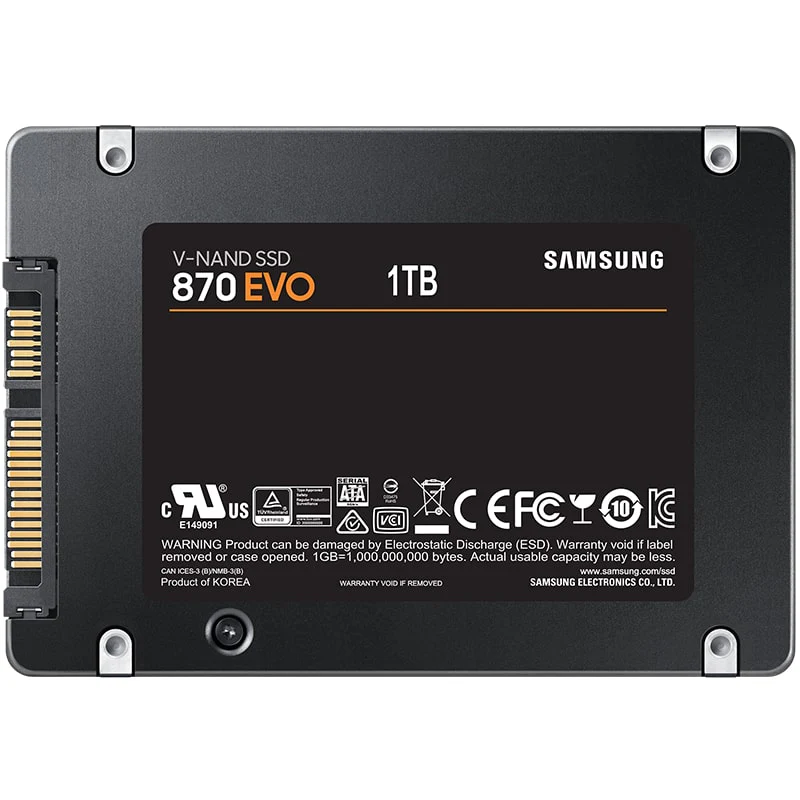 მყარი დისკი 1000GB Samsung 870 EVO MZ-77E1T0BW - Image 2