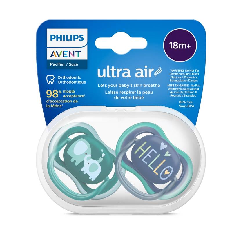სატყუარების 2 ცალიანი ნაკრები 18 თვიდან Philips Avent Ultra Air SCF349/18 - Image 2
