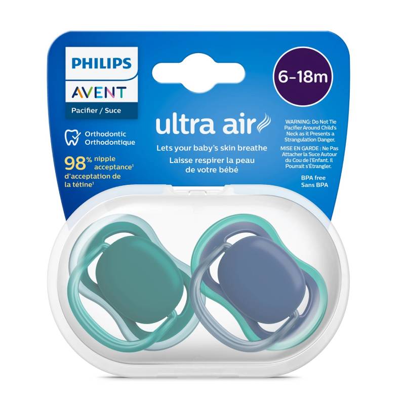 საწოვარების 2 ცალიანი ნაკრები Philips Avent UltraAir 6-18 თვე SCF085/31 - Image 2