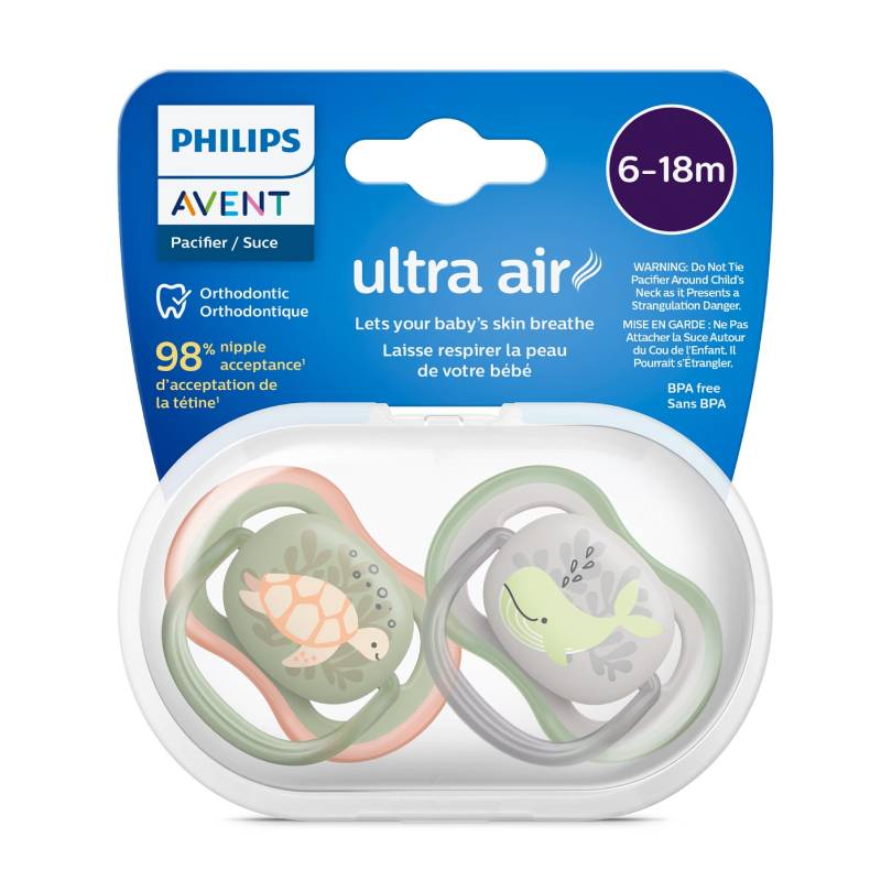 საწოვარების 2 ცალიანი ნაკრები Philips Avent UltraAir 6-18 თვე SCF085/60 - Image 2