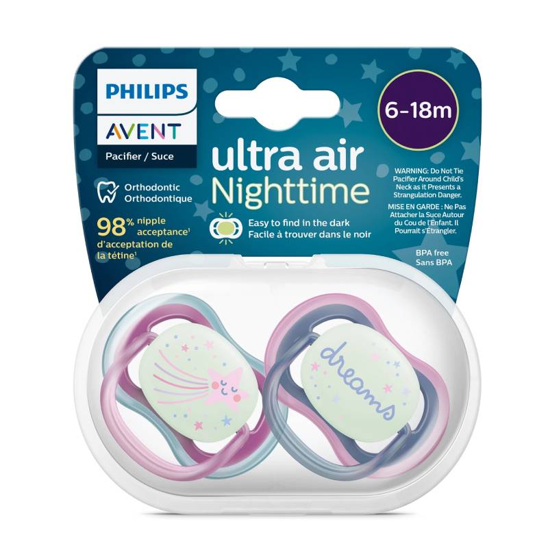 საწოვარების 2 ცალიანი ნაკრები Philips Avent UltraAir 6-18 თვე SCF376/14 - Image 2