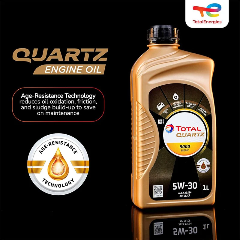 ძრავის ზეთი 5W30 TotalEnergies QUARTZ 9000 ENERGY - Image 2