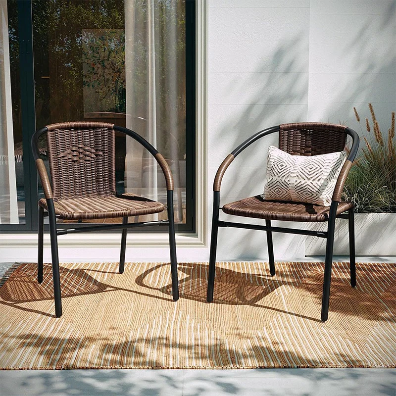 ბაღის სკამი BLOG Rattan SC-039A (A3411) - Image 4