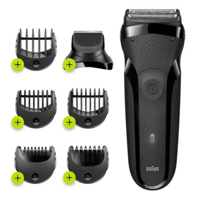 წვერსაპარსი BRAUN SHAVER 300BT BLK/BLK
