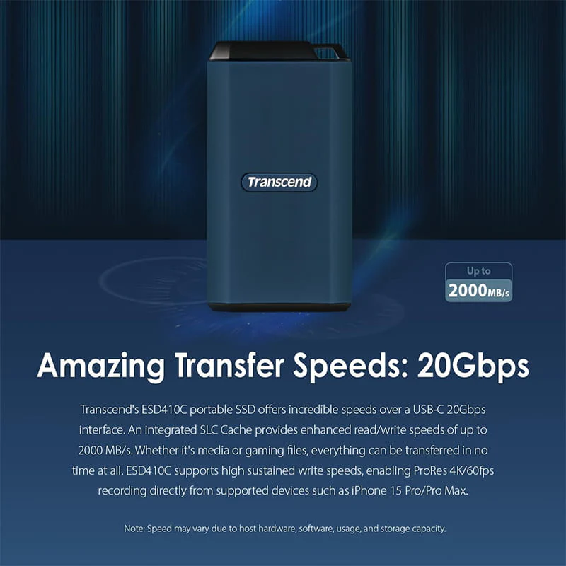 1000 გბ გარე SSD Transcend TS1TESD410C - Image 4
