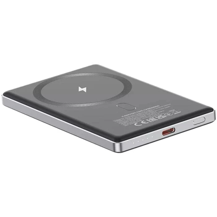 ფოვერბანკი CANYON power bank OnPower 505 slim Magnetic 5000 Dark Gray (CNS-CPB505DG) - Image 2